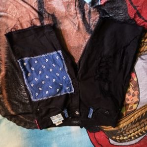 Custom Guess Jean shorts